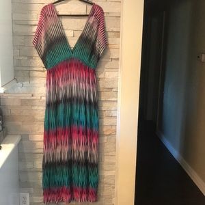 NWOT NIKKI POULOS plus sized beach cover-up 1X